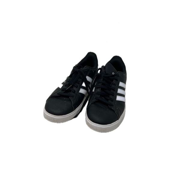 Adidas Men's Black and White Sneakers - Picture 1 of 7